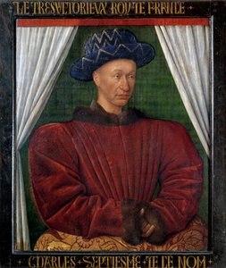 Retrato de Carlos VII (1403-1461) Rey de Francia