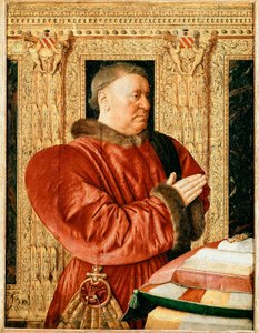Retrato del Ministro de Justicia de Francia Guillaume Jouvenel des Ursins de Jean Fouquet