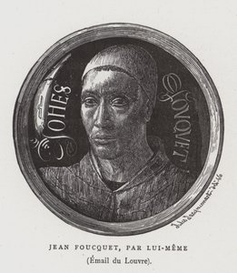 Autorretrato del pintor francés del siglo XV Jean Foucquet