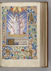 La Asunción de la Virgen Libro de Horas, 1450-1499