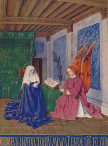La segunda Anunciación de Jean Fouquet