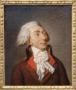 Retrato de Michel Lepeletier de Saint Fargeau (1760-1793), político francés, abogado, muy activo como miembro de la Convención durante la Revolución, elaboró un plan nacional de educación sobre la base del de Condorcet cuyas ideas serán retomadas por J