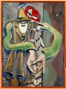 La pareja. Pintura de Max Ernst (1891 - 1976)