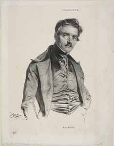 Retrato del Escultor Antoine-Louis Barye