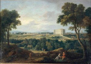El Observatorio, visto desde la Butte aux Cailles, hacia 1710 (óleo sobre lienzo)