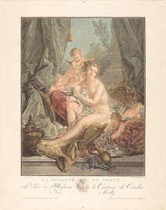 La toilette de Venus, 1783 de Jean Francois Janinet
