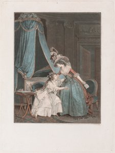 La indiscreción, 1788 de Jean Francois Janinet