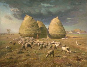 Almiar: Otoño, c.1874 de Jean Francois Millet