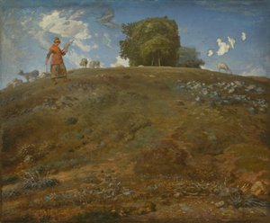 En Auvernia, 1866-69 de Jean Francois Millet