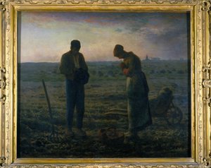 El Ángelus (1857-59) por Jean Francois Millet (1814-1875) de Jean Francois Millet