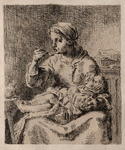 La Bouillée de Jean Francois Millet
