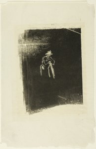 Hombre descansando sobre su pala de Jean-Francois Millet
