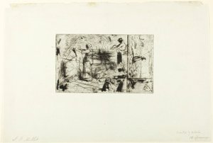 Bocetos de tres temas de Jean Francois Millet