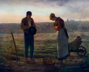 El Ángelus, 1857-1859, 1912 de Jean Francois Millet