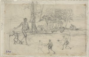 El Diablo Sembrando de Jean Francois Millet