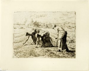 Las espigadoras de Jean Francois Millet
