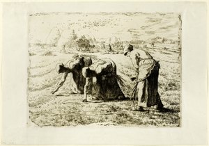 Las espigadoras de Jean Francois Millet