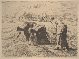 Las espigadoras de Jean Francois Millet