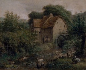 El viejo molino de Jean Francois Millet