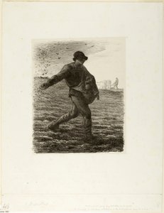 El sembrador de Jean Francois Millet