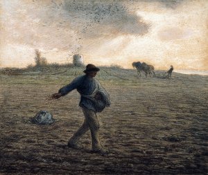 El sembrador de Jean Francois Millet