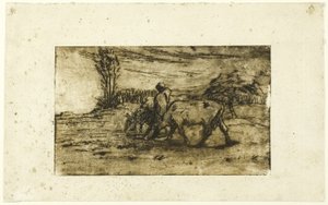 Las dos vacas de Jean Francois Millet