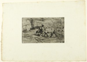 Las dos vacas de Jean Francois Millet