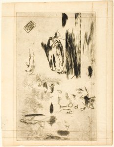 Varios bocetos de Jean Francois Millet