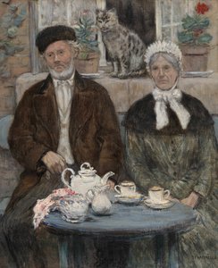 Tarde de té de Jean Francois Rafaelli