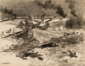 Después de la batalla de Jean Francois Raffaelli