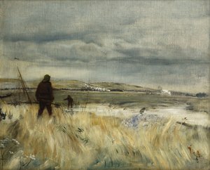 Pescadores bretones de Jean Francois Raffaelli