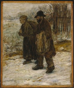 Recolectores de trapos parisinos, c.1885 de Jean Francois Raffaelli