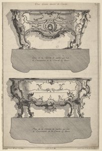 Diseños para dos cómodas, del 