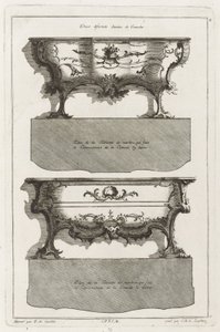 Dos diferentes diseños de cómodas