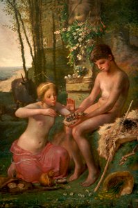 Primavera (Dafnis y Cloe) de Jean Francois Millet