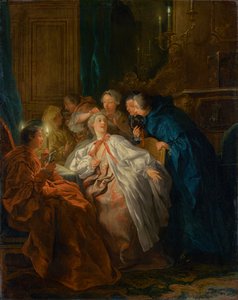 Antes del baile de Jean François de Troy