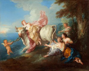 El rapto de Europa, 1716