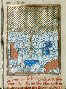 La batalla de Crecy ...
