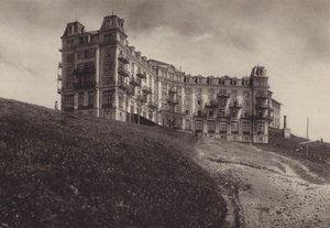 Hotel Rigi Kulm (foto b/n) de Jean Gaberell