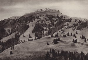 Hoteles Rigi Kulm (foto b/n)
