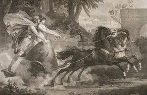 Le Retour de la Course / El regreso de la carrera de Jean Godefroy