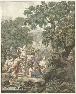 Paisaje arcádico de Jean Grandjean