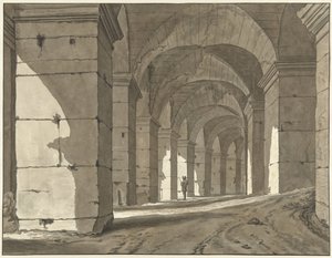 Vista del Coliseo de Jean Grandjean