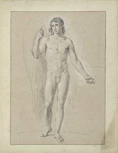 Estudio para un ángel de Jean Grandjean