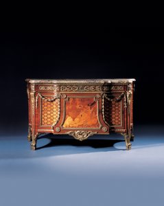 Cómoda real Luis XVI de Jean Henri Riesener