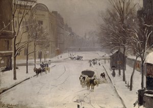 El cruce de Rennes Raspail, c.1889 de Jean Henri Zuber