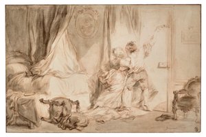 Le Verrou (El cerrojo) de Jean Honore Fragonard