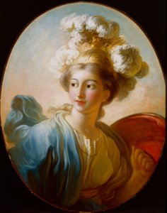 La diosa Minerva de Jean Honore Fragonard