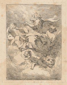 San Marcos de Jean Honoré Fragonard after Giovanni Lanfranco