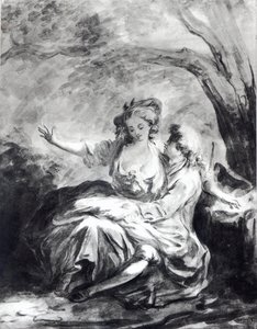 Un lugar de encuentro para el amor de Jean Honore Fragonard